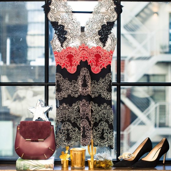 Sandro Isobel Lace Dress - Picture 4 of 4